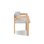 CDC8772-MA Natural Ash Dining Chair - Stone Beige (Set of 2)