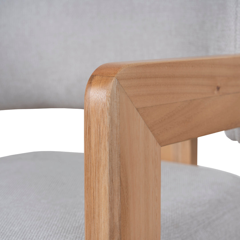 CDC8772-MA Natural Ash Dining Chair - Stone Beige (Set of 2)