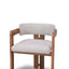 CDC8773-MA Natural Marri Dining Chair - Stone Beige (Set of 2)