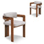 CDC8773-MA Natural Marri Dining Chair - Stone Beige (Set of 2)
