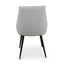 CDC8889-LF Fabric Dining Chair - Pale Grey