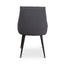 CDC8890-LF Fabric Dining Chair - Charcoal
