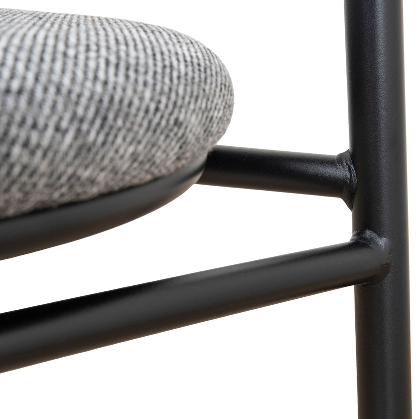 CDC8950-SD Fabric Dining Chair - Lava Grey (Set of 2)