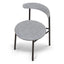 CDC8950-SD Fabric Dining Chair - Lava Grey (Set of 2)