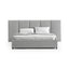 CBD8544-MI King Sized Bed Frame - Spec Grey with Storage