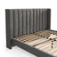 CBD8542-MI King Bed Frame - Spec Charcoal