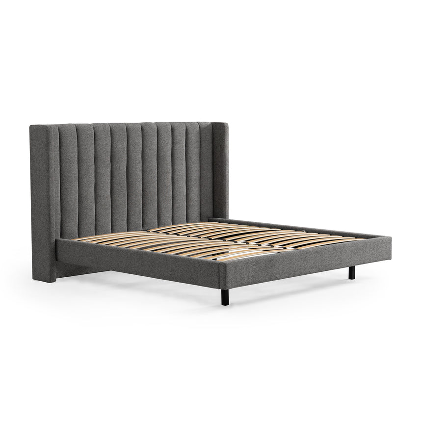 CBD8542-MI King Bed Frame - Spec Charcoal