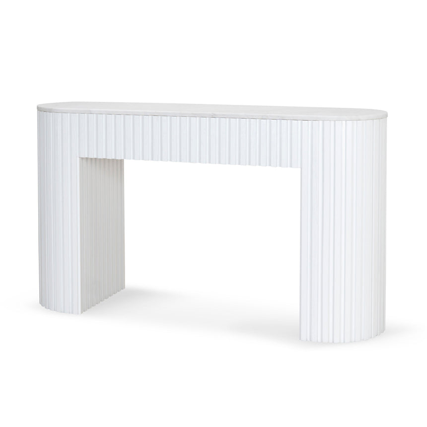 CDT8629-DW 1.7m Console Table - Full White