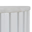CDT10034-NI 1.5m Marble Console Table - White