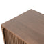 CDT10035-NI 6 Drawer Wooden Chest - Walnut