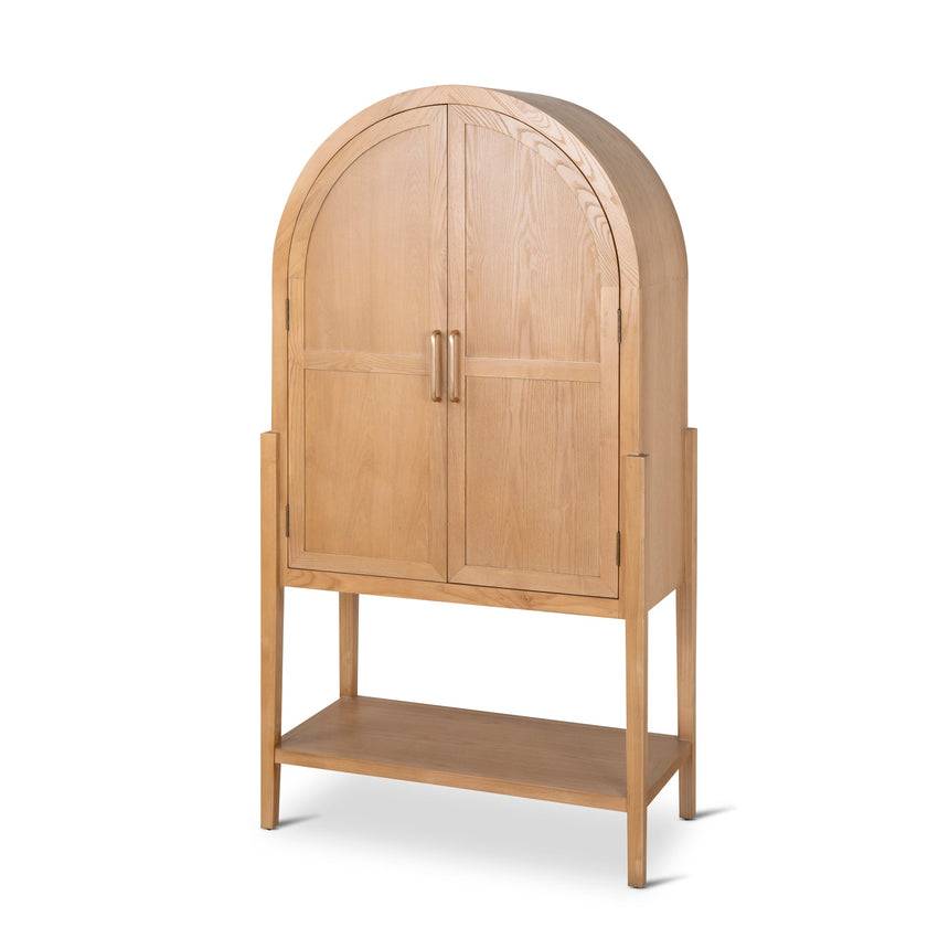 CDT8439-KD 1.18 (H) Wooden Storage Cabinet - Full Black