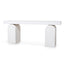 CDT10046-NI 1.9m New Elm Console Table - Full White