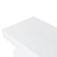 CDT10046-NI 1.9m New Elm Console Table - Full White