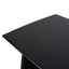 Ex Display - CDT10258-NI 1.8m Elm Dining Table - Full Black