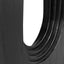 CDT10260-NI 2.4m Recycled Fir Dining Table - Full Black