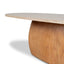 CDT10263-NI 2.8m Travertine Dining Table - Natural