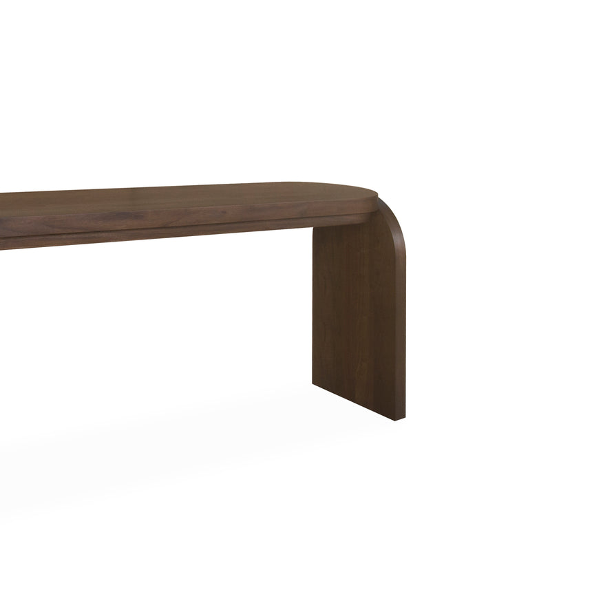 CDT10299-VA 1.7m Console Table - Light Walnut