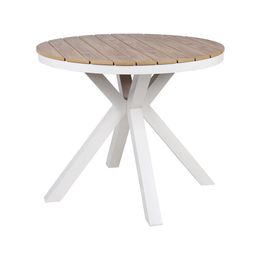 CST8976-CN 50cm Round Side Table - Full White