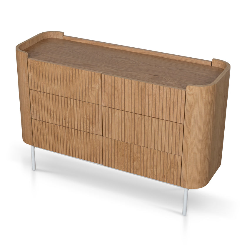 CDT10378-KD 1.2m Chest of Drawers - Natural