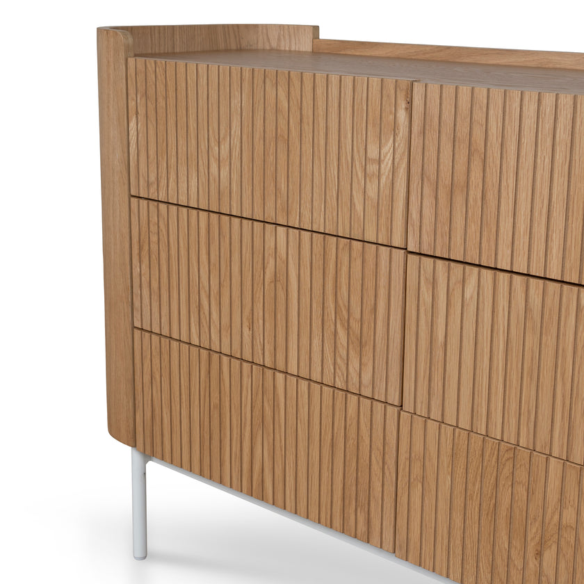 CDT10378-KD 1.2m Chest of Drawers - Natural