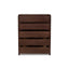 CDT10460-AW Tallboy Drawer Chest - Walnut