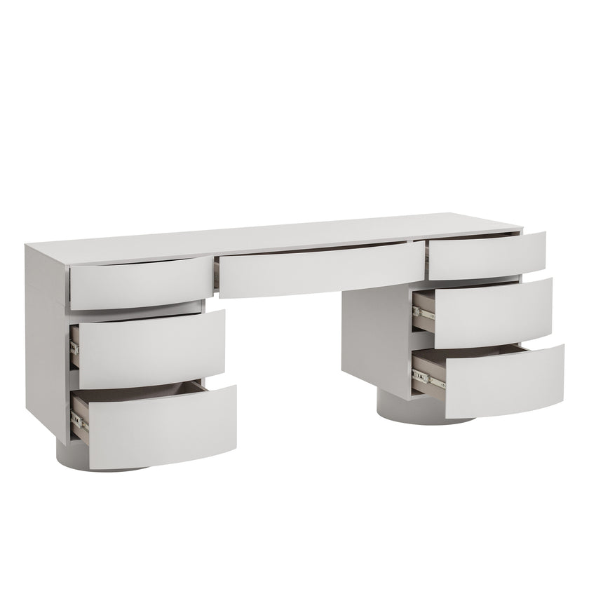 CDT10538-IG Dressing Table - Warm Grey