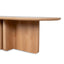 CDT10543-CN 2.4m Dining Table - Natural Oak