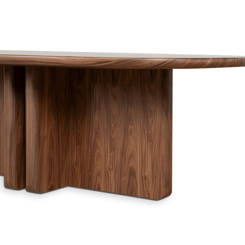 CDT10545-CN 2.4m Dining Table - Walnut