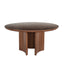 CDT10586-CN 1.5m Round Dining Table - Walnut