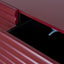CDT10594-KD 2m Sideboard Unit - Red