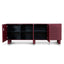 CDT10594-KD 2m Sideboard Unit - Red