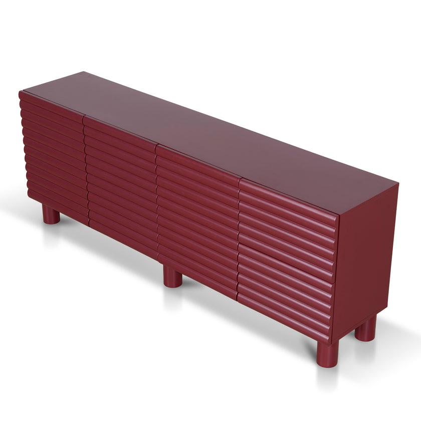 CDT10594-KD 2m Sideboard Unit - Red