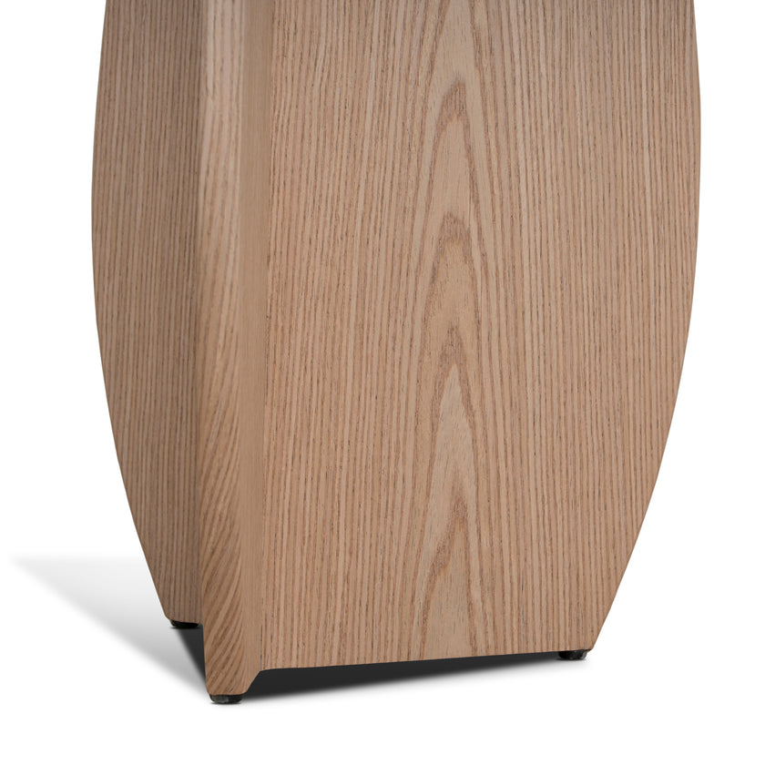 Ex Display - CDT10610-MK 1.5m Oval Console Table - Natural Oak