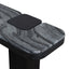Ex Display - CDT10614-MK 1.5m Marble Console Table - Black
