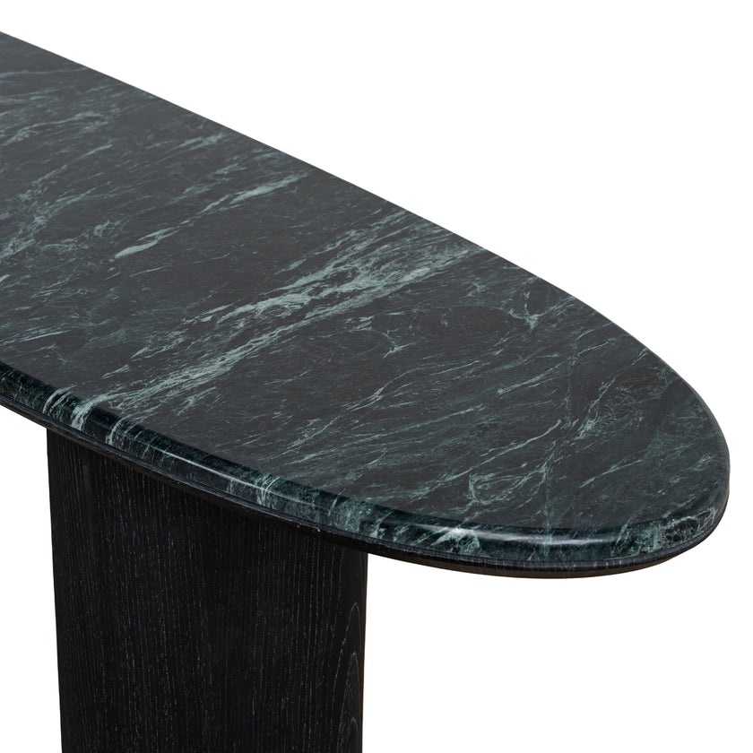 Ex Display - CDT10616-MK 1.5m Marble Console Table - Black