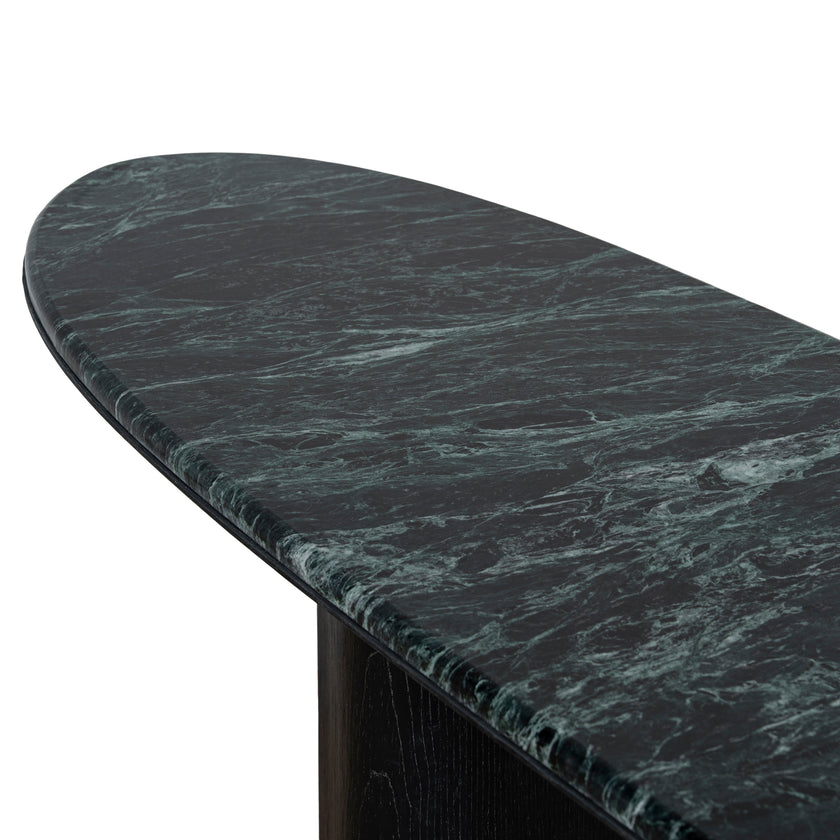 Ex Display - CDT10616-MK 1.5m Marble Console Table - Black