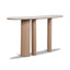Ex Display - CDT10619-MK 1.6m Marble Console Table - Natural