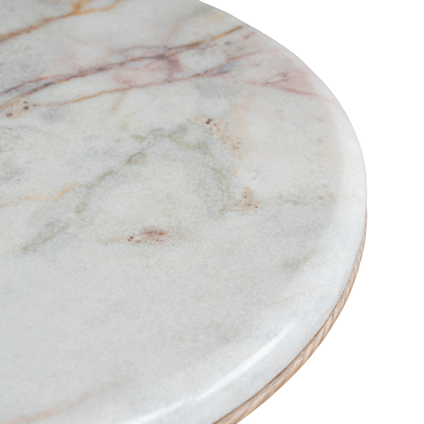 Ex Display - CDT10619-MK 1.6m Marble Console Table - Natural