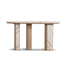Ex Display - CDT10622-MK 1.5m Marble Console Table - Natural