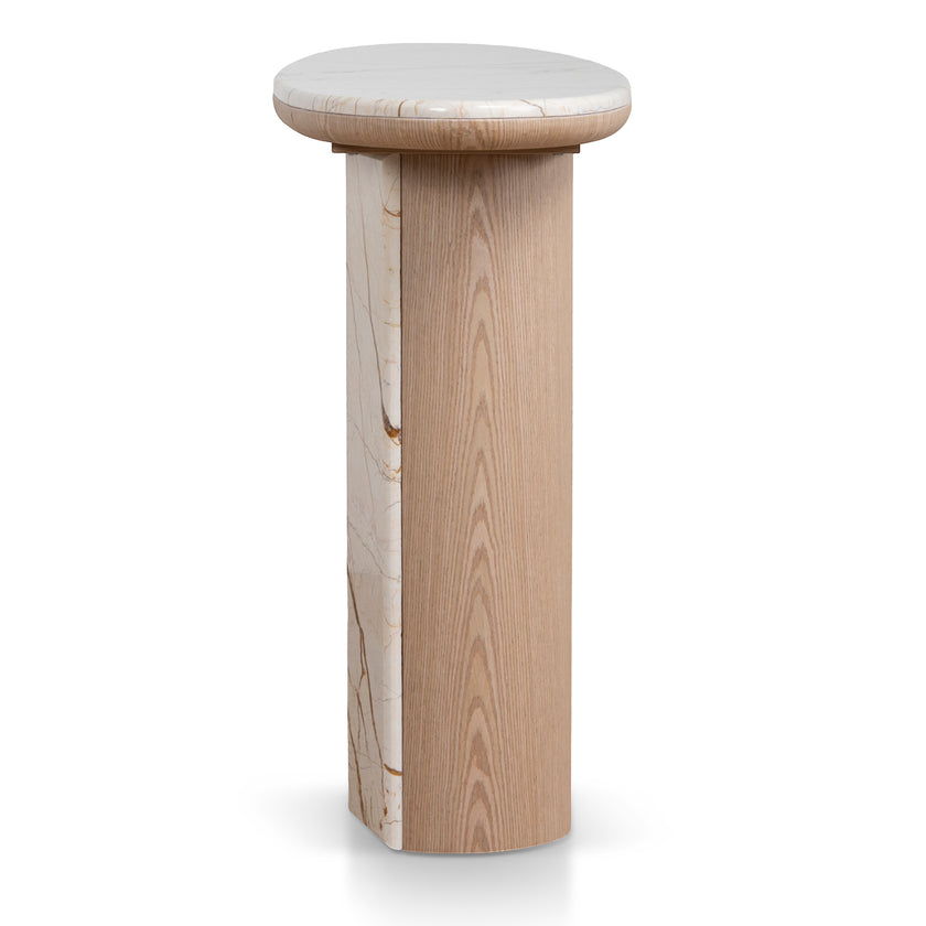 Ex Display - CDT10622-MK 1.5m Marble Console Table - Natural
