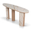 Ex Display - CDT10622-MK 1.5m Marble Console Table - Natural