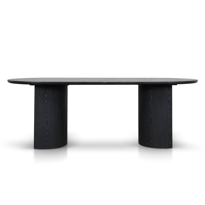Ex Display - CDT10655-MK 2.2m Dining Table - Black