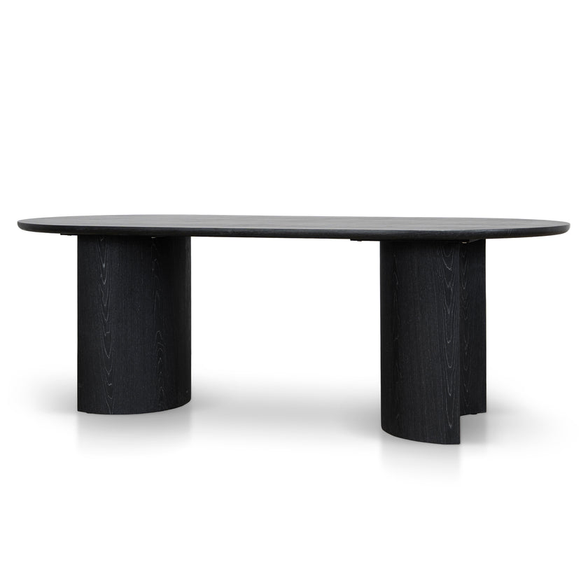 Ex Display - CDT10655-MK 2.2m Dining Table - Black