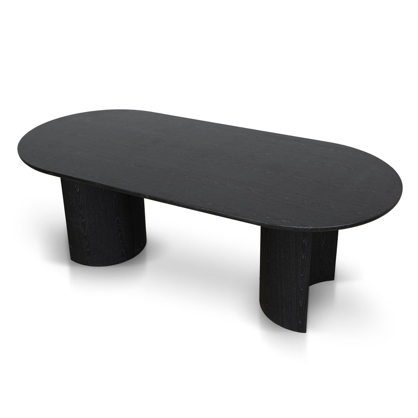 Ex Display - CDT10655-MK 2.2m Dining Table - Black
