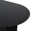 Ex Display - CDT10655-MK 2.2m Dining Table - Black