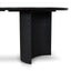 Ex Display - CDT10655-MK 2.2m Dining Table - Black