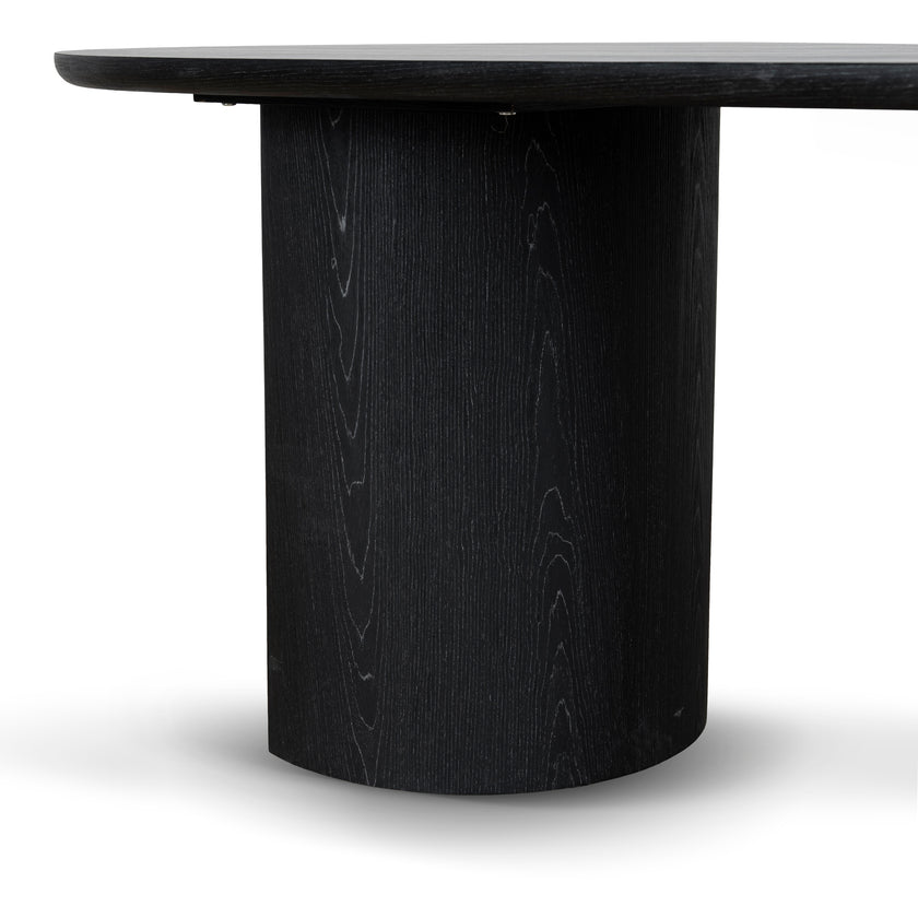 Ex Display - CDT10655-MK 2.2m Dining Table - Black