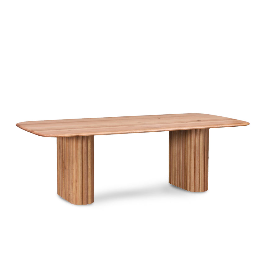CDT8973-CN 2.5m Wooden Dining Table - Black