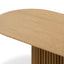 CDT10670-CU 2.2m Oval Dining Table - Natural