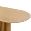 CDT10672-CU 2.8m Oval Dining Table - Natural
